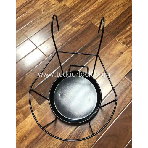 Black wire Wall Mounted Flower Pot  RS-03G